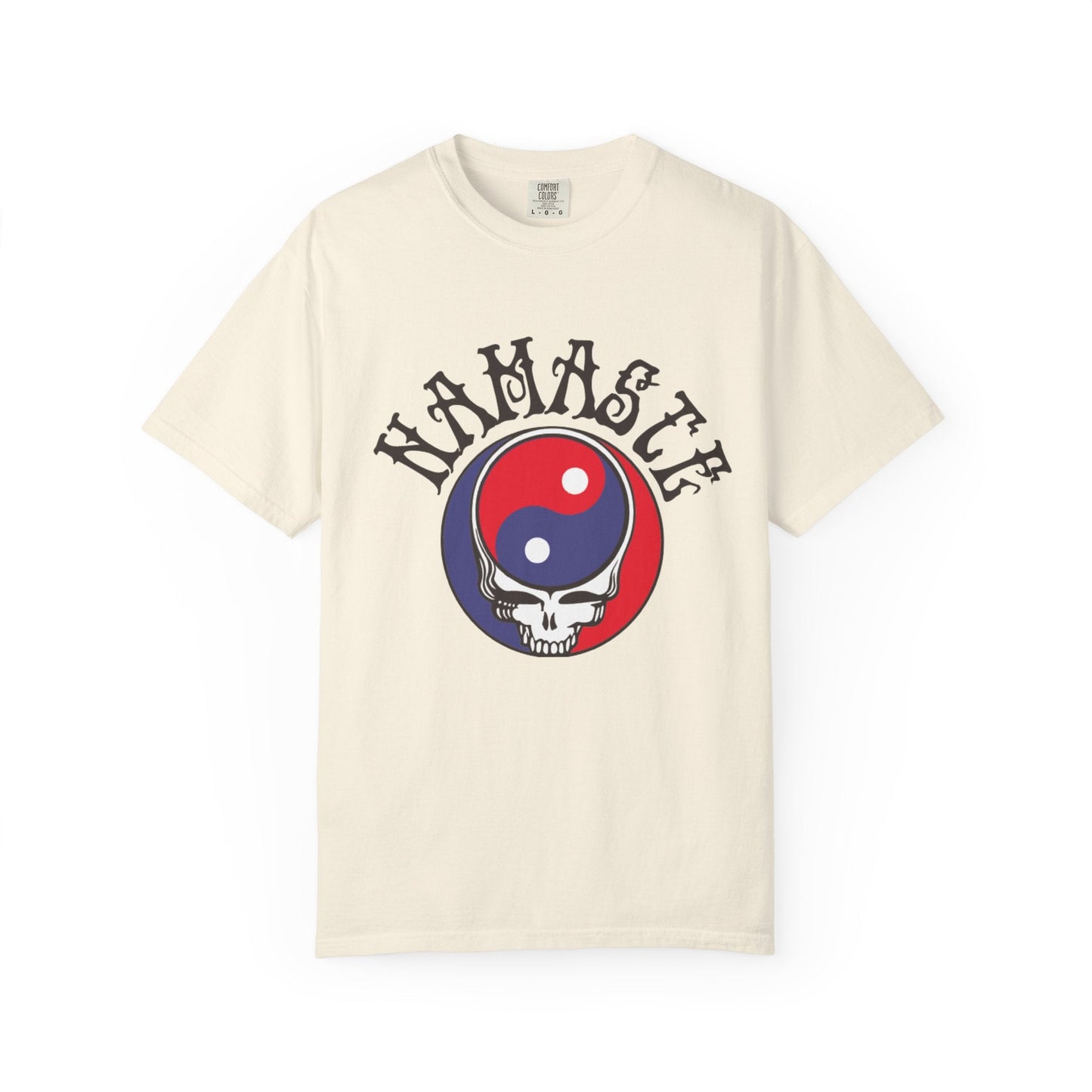 Unisex Garment-Dyed T-shirt NAMASTE GRATEFUL DEAD-1