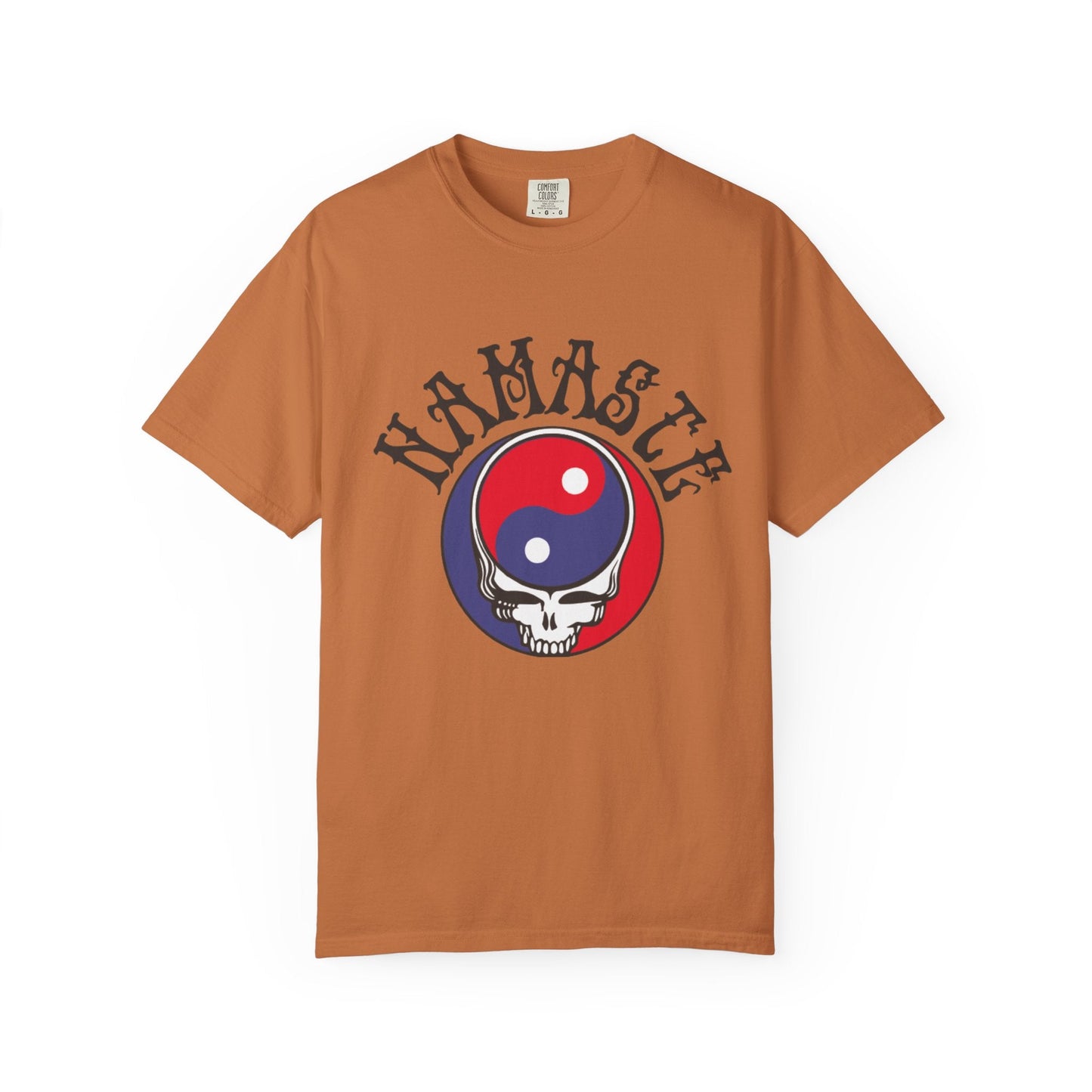 Unisex Garment-Dyed T-shirt NAMASTE GRATEFUL DEAD-3