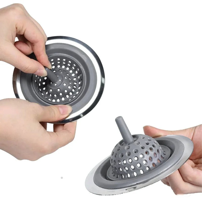 Kitchen Silicone Sink Filter Strainer-4
